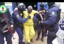 Cavale infructueuse pour Claude Pivi : évadé, capturé, ramené à Conakry !(officiel)