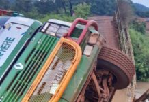 Tronçon Kankan-Kérouané :un pont s’effondre, un disparu et des dégâts matériels