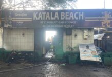 Incendie à Kaloum : l’espace culturel Katala Beach réduit en cendres