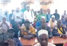 Kindia: les chefs de quartiers et présidents de districts installés