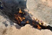 Bouré-Boukaria-Siguiri : Un nouvel incendie laisse une famille sans abri