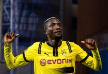 Ligue des Champions: Serhou Guirassy très étincelant face au Barça !