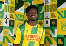 Mercato : Saïdou Sow prêté au FC Nantes jusqu’à la fin de la saison