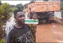 Kissidougou : le quartier Hamdallaye coupé du reste de la ville après les fortes pluies
