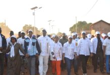 Koubia se lève pour Mamadi Doumbouya : une clôture de campagne historique pour la GMD