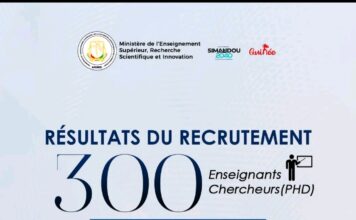 Guinée – Enseignement supérieur : la liste définitive des 300 enseignants-chercheurs publiée
