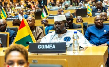 A la tribune de l’Union Africaine, le Président Mamadi Doumbouya prêche «un panafricanisme pragmatique» (Discours)