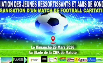 Matoto : l’AJRAK organise un match de football caritatif pour soutenir deux projets à Kondjeya