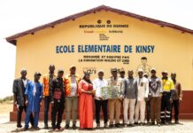 Télimélé : UMS et Fondation Wazni rénovent école Kinsy, construisent future Kinkin Missira