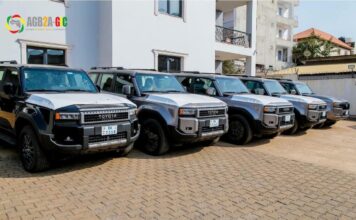 MINES : AGB2A-GIC renforce ses capacités avec la remise de cinq véhicules Prado à ses directeurs