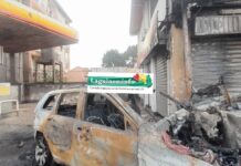 T5 : un accident de circulation provoque un incendie à la station Shell, un conducteur décède