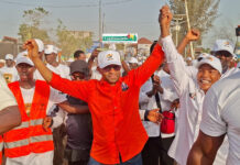 Ratoma : Abdoulaye Yéro Baldé lance la campagne de Fatoumata Dansoko avec un plaidoyer fort pour le leadership féminin