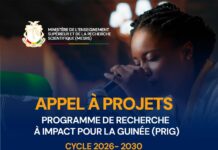 MESRS -PRIG 2026–2030 : Lancement officiel de l’appel à projets du Programme de Recherche à Impact pour la Guinée