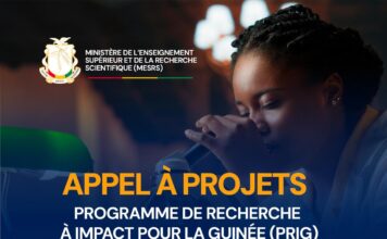 MESRS -PRIG 2026–2030 : Lancement officiel de l’appel à projets du Programme de Recherche à Impact pour la Guinée