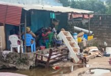 Kindia : des sinistrés lancent un appel à l’aide après de violentes rafales de vent
