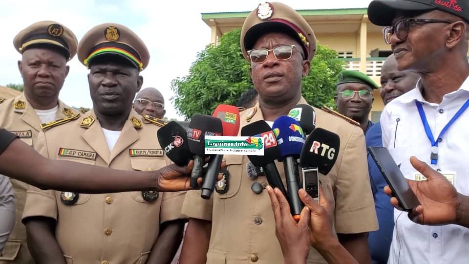  Préfet de Kindia, le colonel Abdourahmane Keïta,