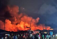 Incendie du grand marché de N’Zérékoré : Cellou Dalein Diallo appelle à la solidarité nationale