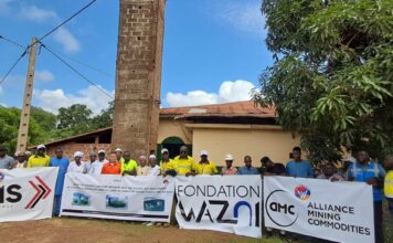 Boké 26/06/2026 : À Tanènè, le groupe UMS s’engage pour la reconstruction de la mosquée Masdjid Firdaouss de Hamdallaye