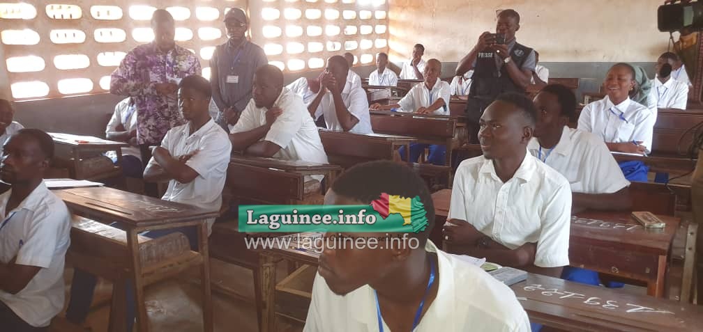 Baccalauréat 2026 à Faranah : les épreuves officiellement lancées au lycée Dandaya