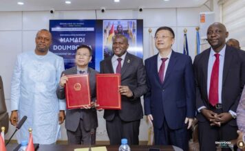 Guinée-Chine : un accord conclu pour la réalisation de 400 forages d’eau potable